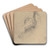 Study of a Left Arm and Hand by Eugne Delacroix Art Drink Coaster set Study of a Left Arm and Hand by Eugne Delacroix Art Drink Coaster set