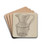 Pitcher by John Dana Drink Coasters - set of 4