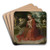 The Rest on the Flight into Egypt by Adriaen Isenbrandt Art Drink Coaster set