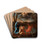 The Return of the Holy Family to Nazareth by Nicolas Poussin Drink Coasters - set of 4 The Return of the Holy Family to Nazareth by Nicolas Poussin Drink Coasters - set of 4