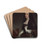 The Lady with a Fan by Diego Velzquez Drink Coasters - set of 4 The Lady with a Fan by Diego Velzquez Drink Coasters - set of 4
