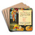 This is what God gives us - what are you giving so that others may live by A. Hendee Art Drink Coaster set