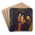 The Rest on The Flight into Egypt by Andrea Solario Art Drink Coaster set