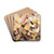 Komposition by Otto Freundlich Drink Coasters - set of 4