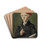 Portrait of a young scholar by Jan van Scorel Drink Coasters - set of 4