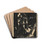 Man Walking with Crutches with a Long Beard by Jn Novk Drink Coasters - set of 4 Man Walking with Crutches with a Long Beard by Jn Novk Drink Coasters - set of 4