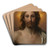 Salvator Mundi by Anton Raphael Mengs Art Drink Coaster set