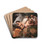 Four Muses and Pegasus by Caesar Van Everdingen Drink Coasters - set of 4 Four Muses and Pegasus by Caesar Van Everdingen Drink Coasters - set of 4