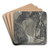 Half Dome, Yosemite by Thomas Moran Art Drink Coaster set