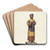 Tea importer's sign by George Constantine Art Drink Coaster set
