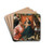 The Adoration Of The Magi by Workshop of Bernard van Orley Drink Coasters - set of 4