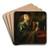 Differing tastes' by Godfried Schalcken Art Drink Coaster set