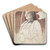 Portret van de heer van Naaldwijk by Antoon Derkinderen Art Drink Coaster set