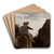 The Honeymoon by Arnold Bcklin Art Drink Coaster set
