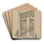 Wrought and Cast Iron Gate by Al Curry Art Drink Coaster set Wrought and Cast Iron Gate by Al Curry Art Drink Coaster set