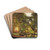 lb i skoven, solnedgang by Carl Frederik Aagaard Drink Coasters - set of 4 lb i skoven, solnedgang by Carl Frederik Aagaard Drink Coasters - set of 4