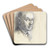 Zelfportret by Marius Bauer Art Drink Coaster set