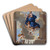 The Assumption of the Virgin by Nicolas Poussin Art Drink Coaster set