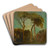 Pins parasols en Italie by Jean-Baptiste Carpeaux Art Drink Coaster set