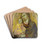 Madonna and Child by Barnaba Da Modena Drink Coasters - set of 4