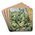 The Red Rock by Paul Czanne Art Drink Coaster set
