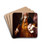 Portrait of Thomas Sheppard by Andrea Soldi Drink Coasters - set of 4