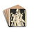 Farbentanz by Ernst Ludwig Kirchner Drink Coasters - set of 4