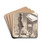 Taidekoulusta, miesmalli etualalla by Eero Jrnefelt Drink Coasters - set of 4
