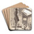 Taidekoulusta, miesmalli etualalla by Eero Jrnefelt Art Drink Coaster set