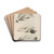 Study of the male nude by Jozef Hanula Drink Coasters - set of 4