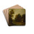 Farms by a River with Rapids by Cornelis Gerritsz Decker Drink Coasters - set of 4