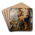 Descent from the Cross by Ettore Tito Art Drink Coaster set Descent from the Cross by Ettore Tito Art Drink Coaster set