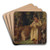 Shepherd Boy Playing A Flute by John Linnell Art Drink Coaster set Shepherd Boy Playing A Flute by John Linnell Art Drink Coaster set