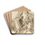 Adoration of the Child by Workshop of Hans Holbein the elder Drink Coasters - set of 4