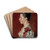 Portrait Of The Artist's Sister Annie Edelfelt by Albert Edelfelt Drink Coasters - set of 4