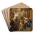Adoration Of The Magi by Bartolomeo Biscaino Art Drink Coaster set Adoration Of The Magi by Bartolomeo Biscaino Art Drink Coaster set