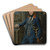 William Weddell by Pompeo Batoni Art Drink Coaster set