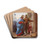 Christ As A Guest by Carl Rahl Drink Coasters - set of 4