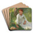 Noon in the Hayfield by Sir George Clausen Art Drink Coaster set