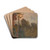 Sunset in a forest by Tadeusz Makowski Drink Coasters - set of 4 Sunset in a forest by Tadeusz Makowski Drink Coasters - set of 4