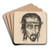 Hoofd van Christus by Lodewijk Schelfhout Art Drink Coaster set Hoofd van Christus by Lodewijk Schelfhout Art Drink Coaster set