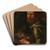 The Evangelist Saint Luke by Joachim Wtewael Art Drink Coaster set The Evangelist Saint Luke by Joachim Wtewael Art Drink Coaster set