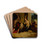 The Holy Family in a landscape by Girolamo Mazzola Bedoli Drink Coasters - set of 4