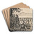 Torgny the Lawman at the Upsala thing by Christian Krohg Art Drink Coaster set