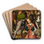 The Martyrdom of Saint Catherine of Alexandria by Jan Provost Art Drink Coaster set