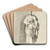 Jesus og de 12 apostle- Peter by Matthus Gundelach Art Drink Coaster set