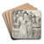 Gravlggelsen by Martin Schongauer Art Drink Coaster set