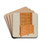 Shaker Cabinet by John W. Kelleher Drink Coasters - set of 4 Shaker Cabinet by John W. Kelleher Drink Coasters - set of 4
