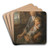 Op moeders schoot by Jozef Israls Art Drink Coaster set Op moeders schoot by Jozef Israls Art Drink Coaster set