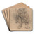 Studies van een arbeider by Jan Veth Art Drink Coaster set